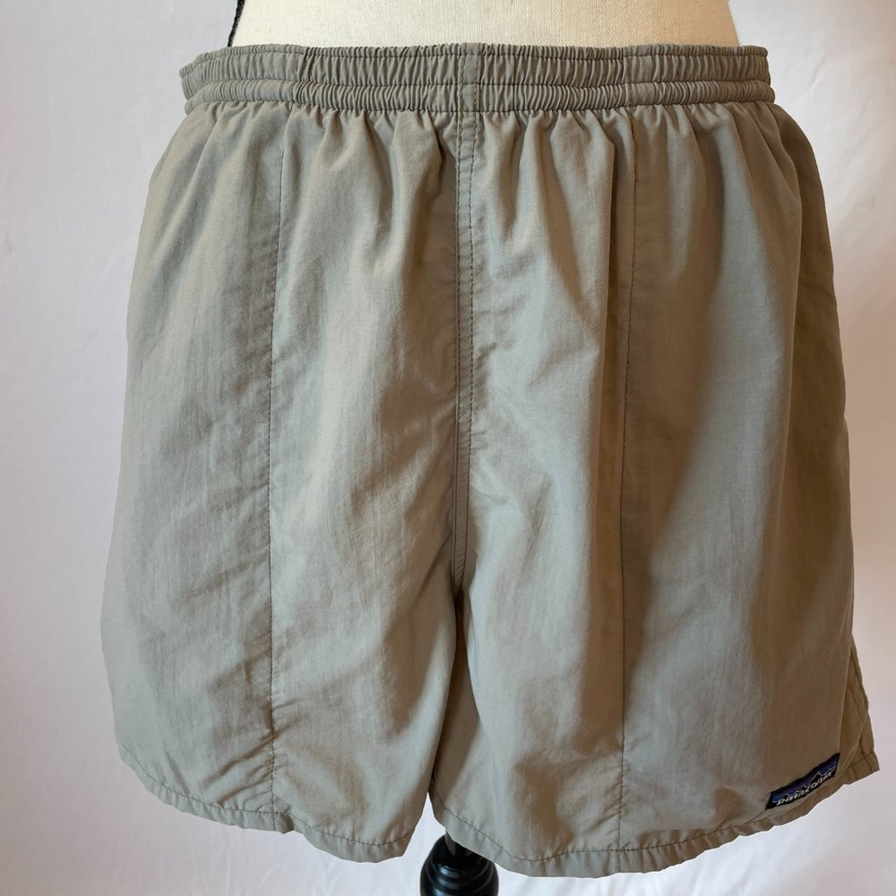 Patagonia Tan Hiking Outdoor Shorts Women’s Elastic Drawstring – Size M
